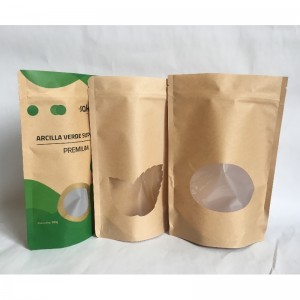 PLA biohajoava muovipakkauslaukku ruokaa varten, ympäristöystävällinen laminointitelinepussi